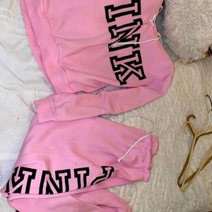 Pink sweat suit